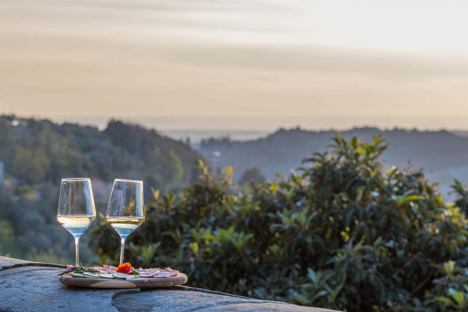 Weingenuss mit Blick über die Hügel – Enoteca Ripa Vino